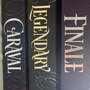 Caraval Series Book Set – 'Legendary', 'Caraval', 'Finale' (special editions)